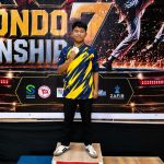 Medali Emas Junior Taekwondo U-68 Kg Putra Kejuaraan Moks Taekwondo Championship 7 Tingkat Nasional Tahun 2026